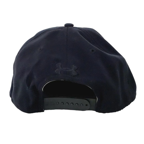 Under Armour Heat Gear Mr Swagman C17 Black Red Embroidered Snapback Cap Hat - Picture 4 of 6